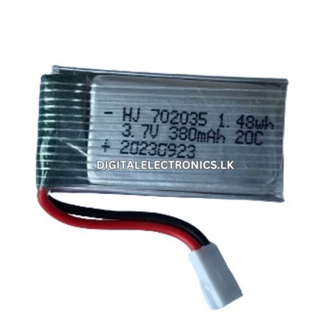 380mAh Battery Digitalelectronics Lk