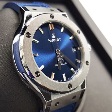 Hublot Classic Fusion Blue Mm Nx Lr Watch Interwatches