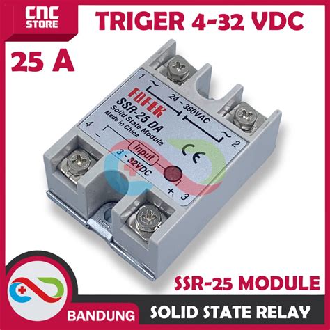 Jual SOLID STATE RELAY SSR 25DA DC TO AC Shopee Indonesia