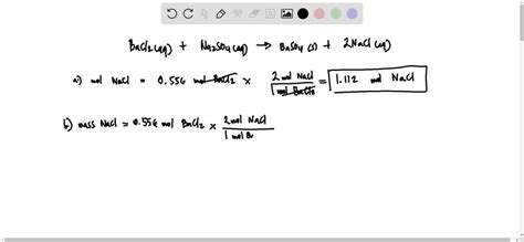 Solved Balance The Chemical Equation For The Reaction Of Baclz And