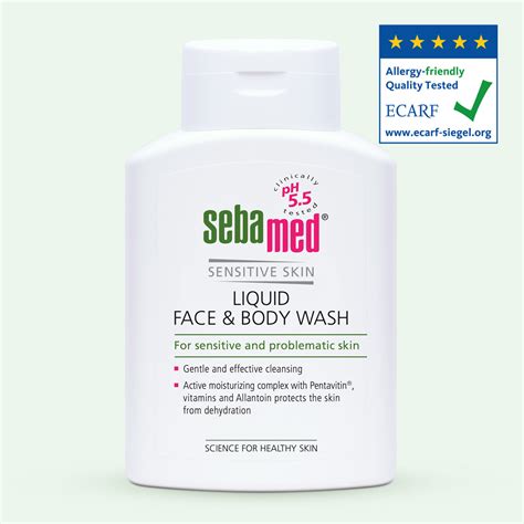 Sebamed Liquid Face And Body Wash Sebamed Uk