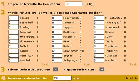 Energieumsatz Im Sport Leifiphysik