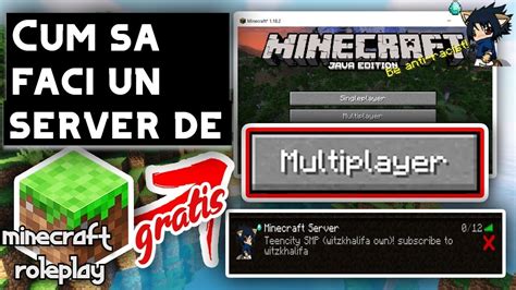 Tutorial Cum Sa Iti Faci Un Server De Minecraft Roleplay Cu Moduri Ca