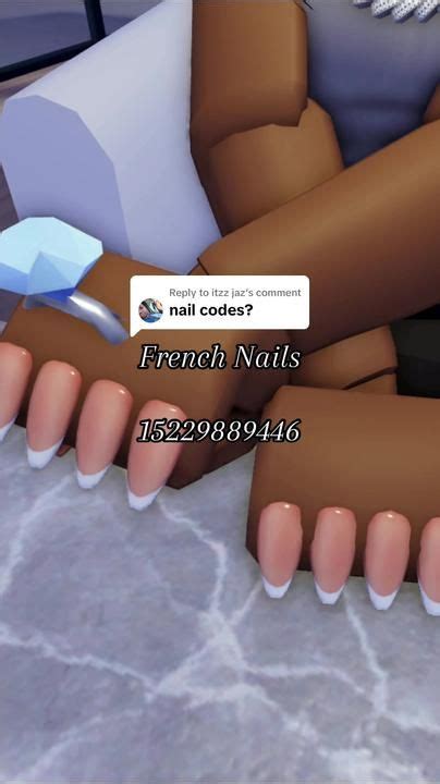 Berry Ave French Tip Nail Codes★