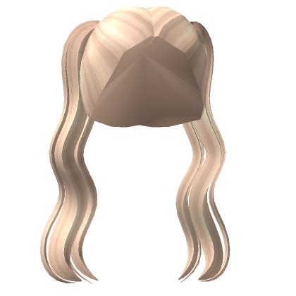 ɞ sweet blonde wavy pigtail base Roblox