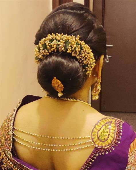 Pin By Jenni Jesu On South Indian Bridal Reception Hairstyles