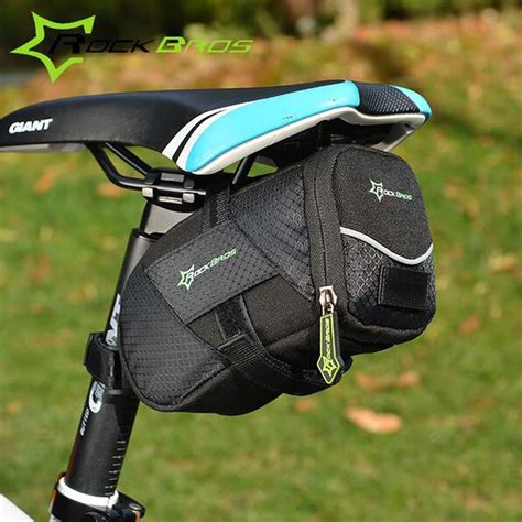 Rockbros Bicycle Saddle Bag Cycling Rear Seat Tail Bag Waterproof Mtb