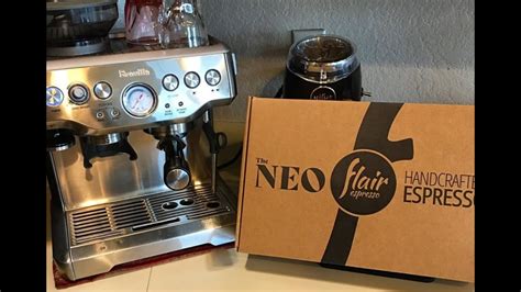 Flair Neo Espresso Maker Vs Breville Barista Express Pressurized