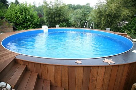 Above ground pool decks – 40 modern garden swimming pool design ideas