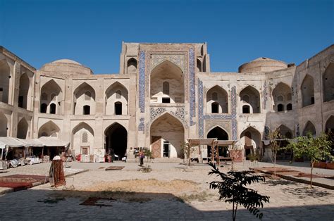 Boukhara Medersa Ulug Beg Boukhara Michele C Flickr