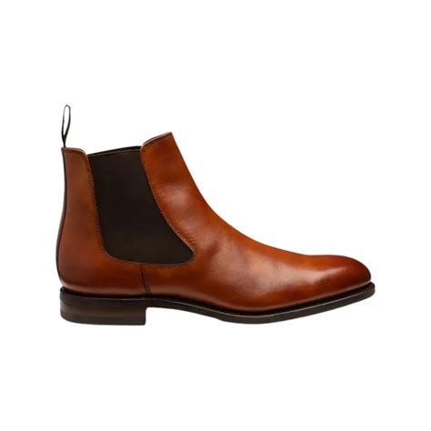 Loake Wareing Leather Chelsea Boot In Brown For Men Lyst