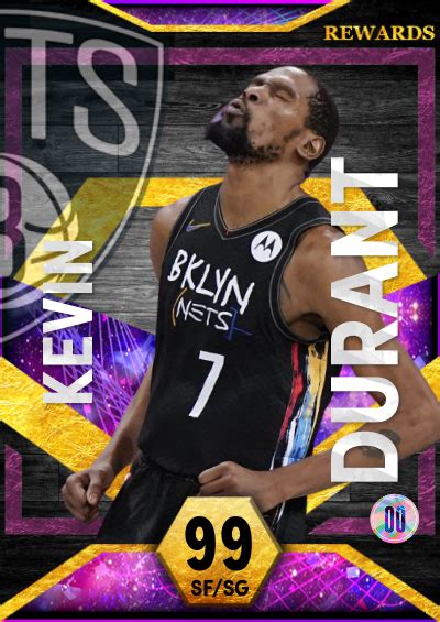 NBA 2K22 2KDB Custom Card Level 40 Wish For SZN 6