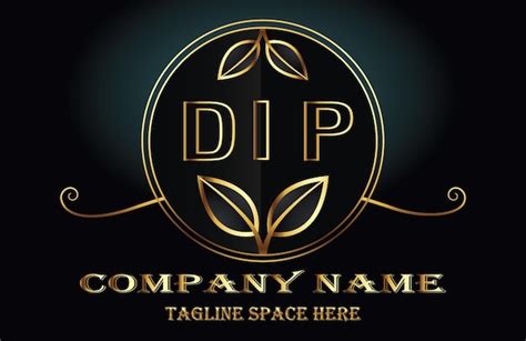 Premium Vector Dip Letter Logo