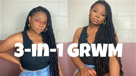 3 In 1 GRWM Hair Makeup Outfit YouTube