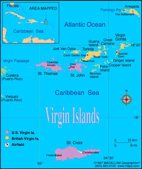 U.S. Virgin Islands Atlas: Maps and Online Resources