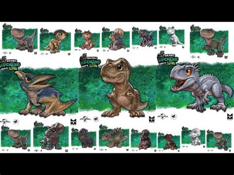 Baby Dinosaur Illustrations Jurassic World Hatchlings Captivz Dino