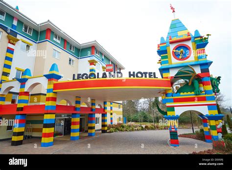 Entrance To The Legoland Hotel Windsor Uk Stock Photo 54906506 Alamy