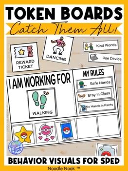 Token Economy Visual Behavior Reward System Catch Them All By Noodlenook