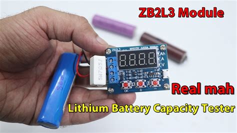 ZB2L3 Li Ion Lithium Battery Capacity Tester YouTube