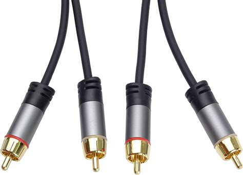 Goobay Stereo Cinchkabel M X Cinch Stecker Auf X