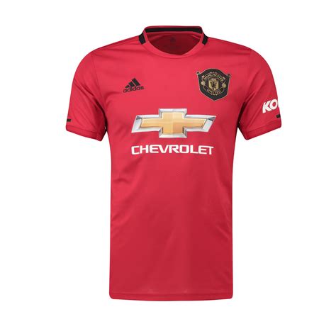 Manchester United FC Official Football Gift Mens Home Kit Shirt 2019 20