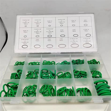 Wholesale Repair Box Green FKM NBR O Ring Seals Standard Size Machinery