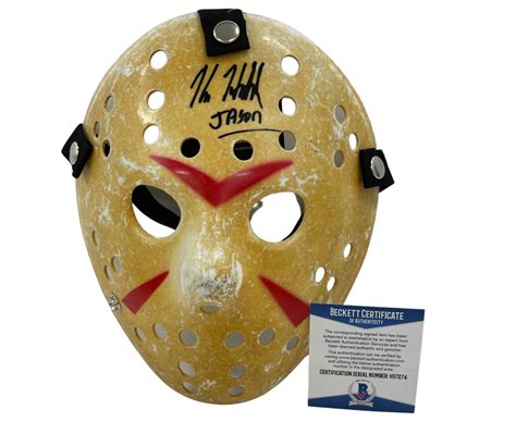 KANE HODDER JASON VOORHEES FRIDAY THE 13TH SIGNED MASK AUTOGRAPH ...