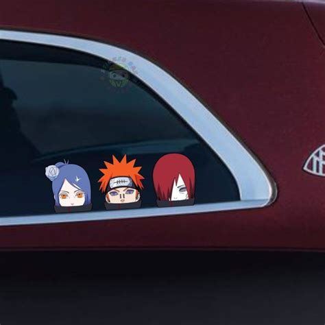 Jual Sticker Akatsuki Anime Conan Nagato Yahiko 1 Set Isi 3 Pcs Stiker