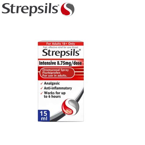 Strepsils Max Pro Direct Spray Ml Sore Throat