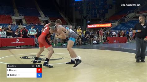 Lbs Quarters Isaiah Huus North Dakota Vs Branson Britten Texas