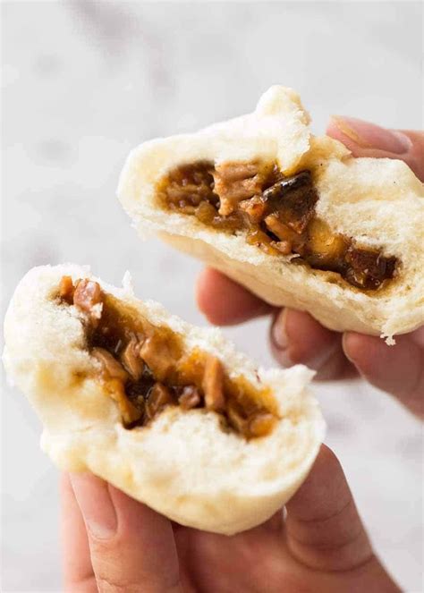 Chinese Steamed Pork Buns | RecipeTin Eats