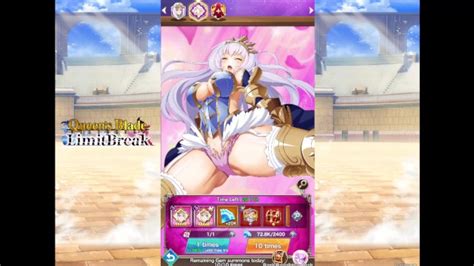 Queens Blade Limit Break Gold Princess Knight Annelotte Fanservice Appreciation