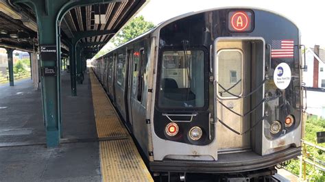 The 8 Avenue Line R179 A Train From Far Rockaway Mott Avenue To Inwood