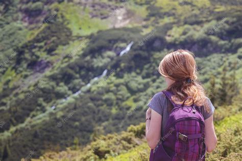 Premium Photo | Girl hiker