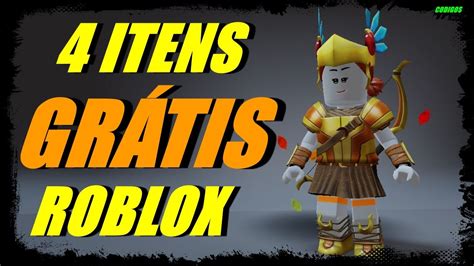 COMO GANHAR 4 ITENS NO ROBLOX YouTube