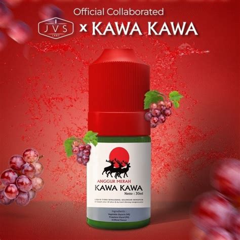 Jual LIQUID KAWA KAWA 30ML ANGGUR MERAH Shopee Indonesia