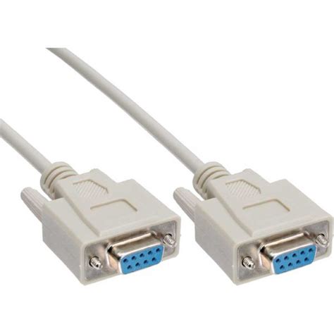 Astrotek 3m Serial RS232 Null Modem Cable DB9 Female To Female 9 Pin