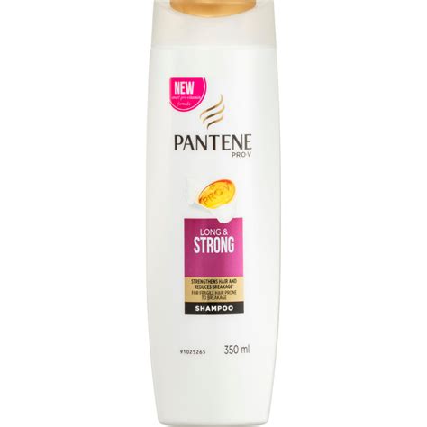 Pantene Pro V Long And Strong Shampoo 350ml Big W Pantene Strong Hair Hair Strengthening