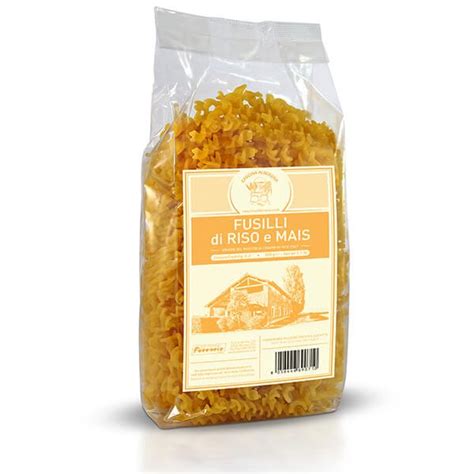 Fusilli Di Riso E Mais 500 G Shop Dal Contadino