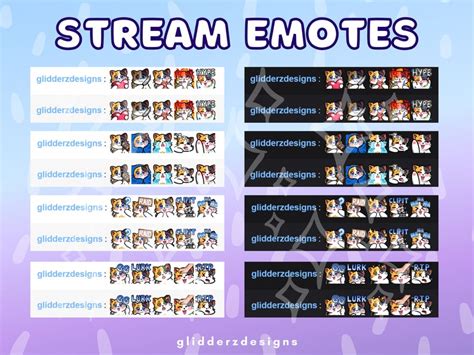 Calico Cat Emotes Twitch JUMBO Pack 20 Calico Cat Twitch Etsy