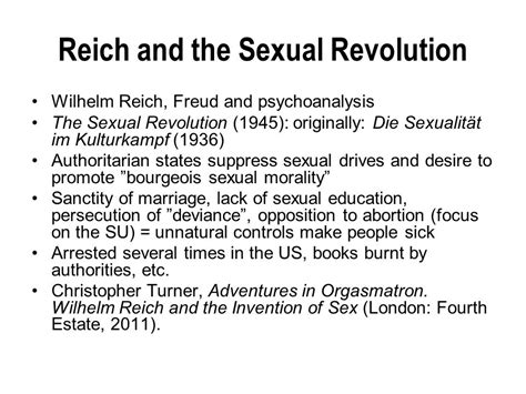 The Sexual Revolutions Of The 1960s In The Us ”movements” And