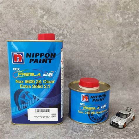 Nippon Nax Premila Top Coat Clear Ltr C W K Hardener