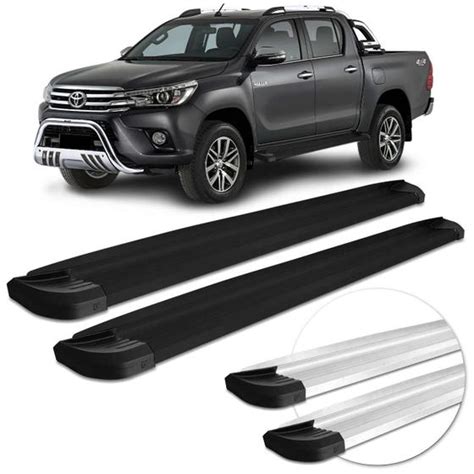 Estribo Lateral Hilux 2016 2017 2018 2019 2020 2021 2022 Cabine Dupla