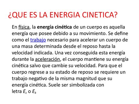 Calaméo Que Es La Energia Cinetica Y Que Es La Energia Potencial