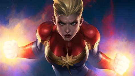 Captain Marvel 4k Hd Wallpaper Rare Gallery