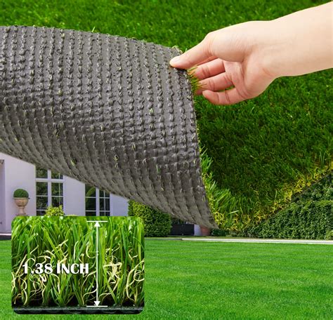 Buy ZGR Artificial Grass Rug 6 FT X 18 FT Fake Faux Grass Indoor