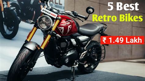 Top 5 Best Retro Bikes In India 2023 From Rs 1 49 Lakh Best