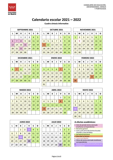 Arte Partícipe Federación Calendario Escolar Del 2022 A 2023 Ortografía