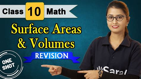 Surface Area And Volume Class 10 Maths Chapter 13 All Formulas