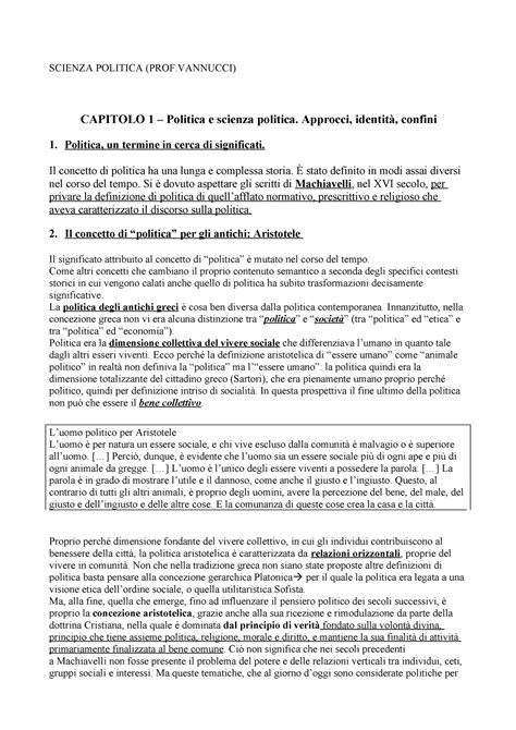 Manuale Di Scienza Politica Riassunto 2 1 2 SCIENZA POLITICA PROF